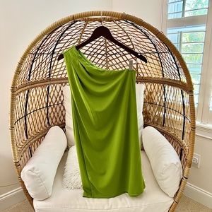 Boston proper One shoulder sheath dress. Above the knee length. XS